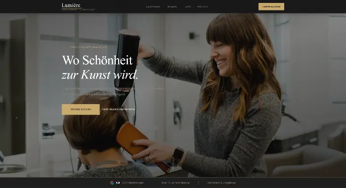 RankingLabs Webdesign für Friseure in Darmstadt